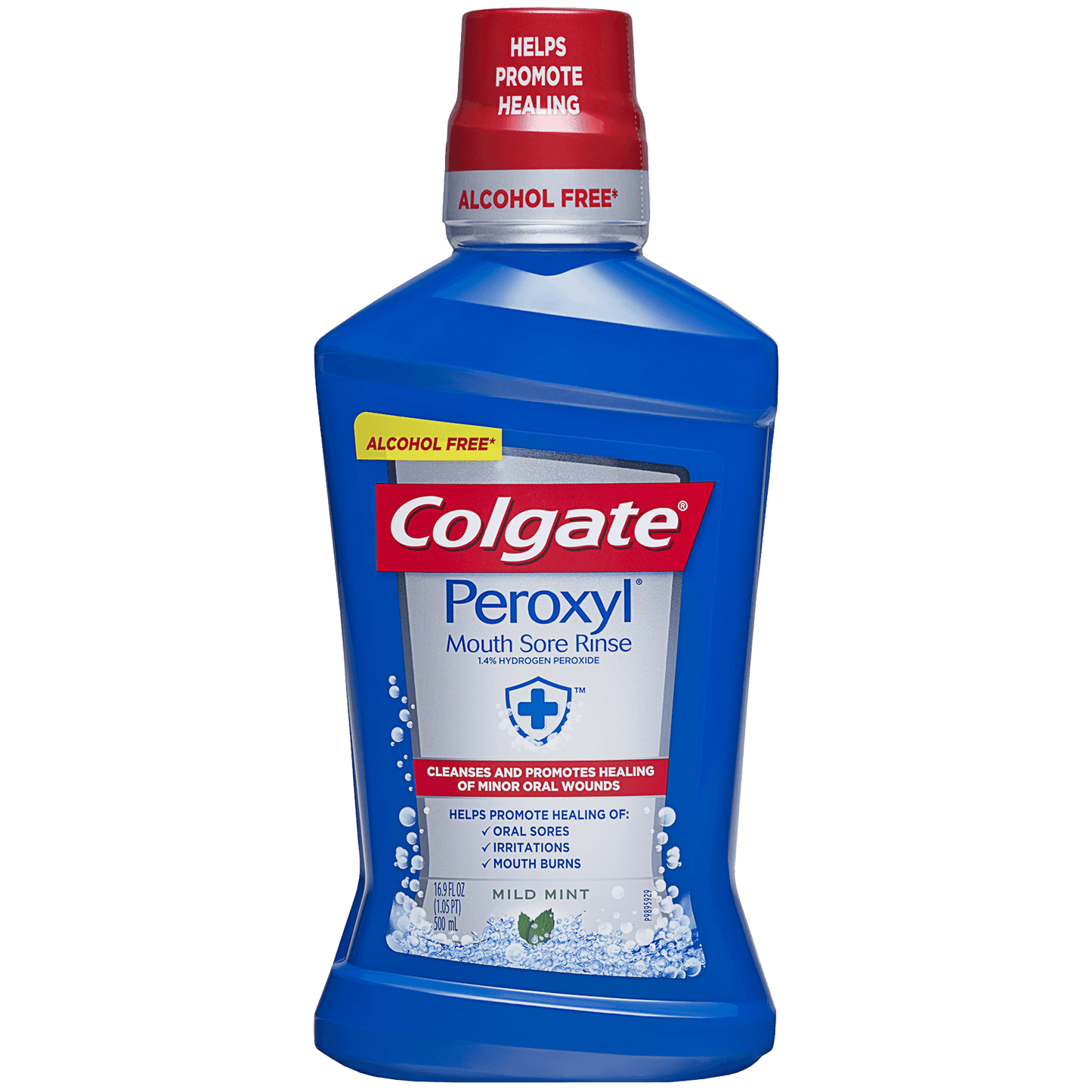 Colgate Peroxyl Mouthwash, Mild Mint, 16.9 Oz