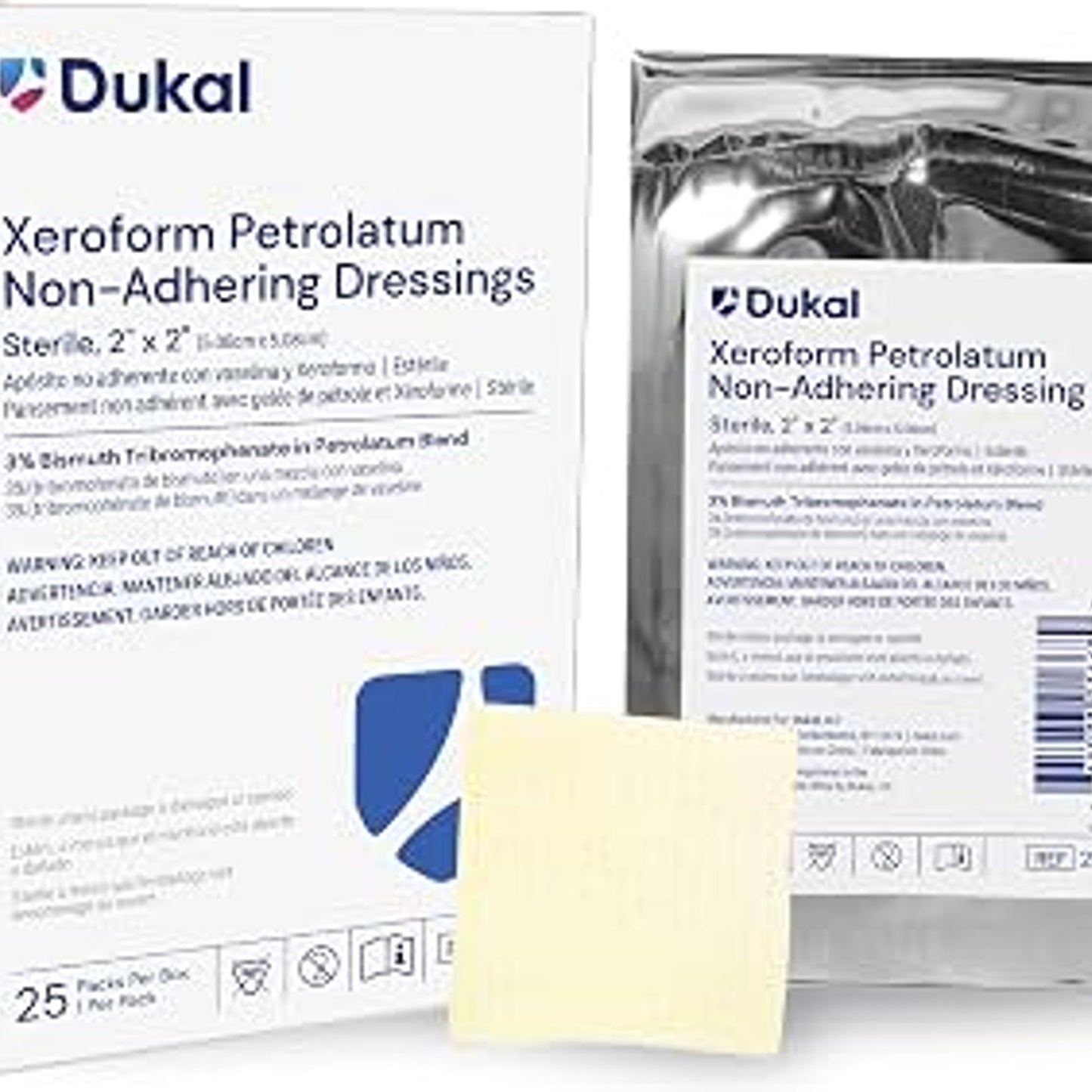 Dukal Xeroform Dressing 2 X 2 in. 1 each