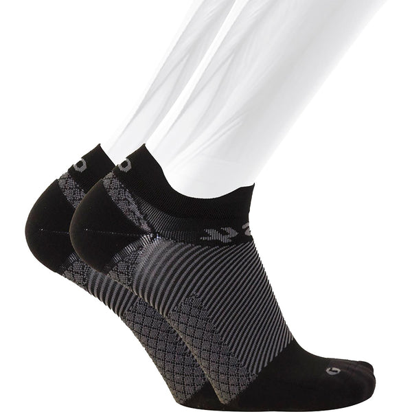 OS1st FS4 Plantar Fasciitis Socks, Black, Size Small