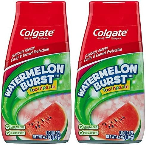 Colgate Watermelon Burst Fluoride Toothpaste 4.6 Oz