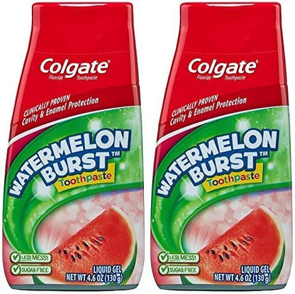 Colgate Watermelon Burst Fluoride Toothpaste 4.6 Oz