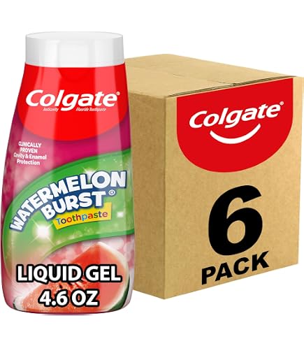 Colgate Watermelon Burst Fluoride Toothpaste 4.6 Oz