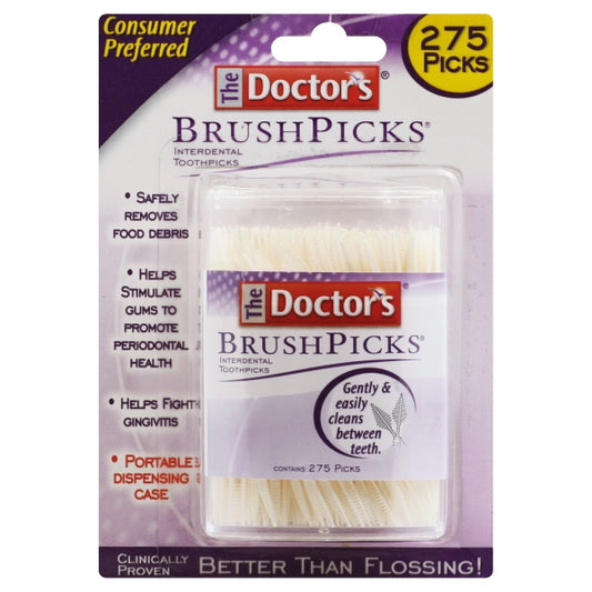 Il Dottore Brush Picks Interdental Toothpicks 275 CT Pack of 1