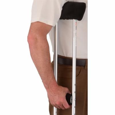 NOVA Medical Products Black Microfiber Crutch Cover Set