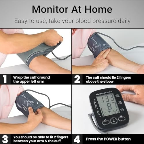 Vive Precision Blood Pressure Monitor Model A