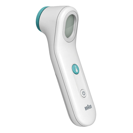 Braun Forehead Thermometer with Temperature Display, Battery Included