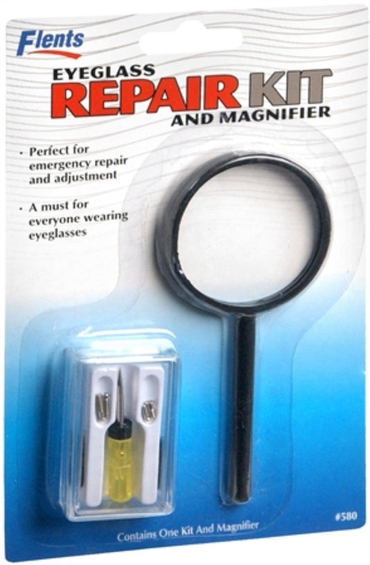 Flents Eyeglass Repair Kit with Magnifier, 1 Each