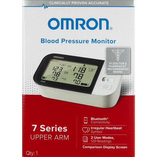 Omron Series 7 Blood Pressure Monitor, Electric, Size 1