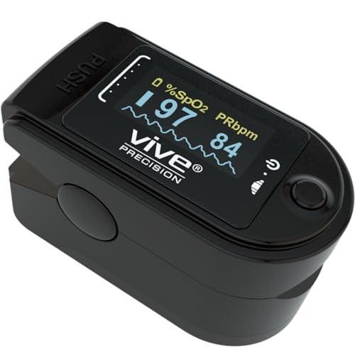 Vive Precision Pulse Oximeter - Heart Rate Monitor