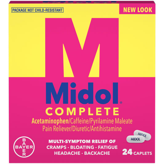 Midol Complete Pain Relief Caplets