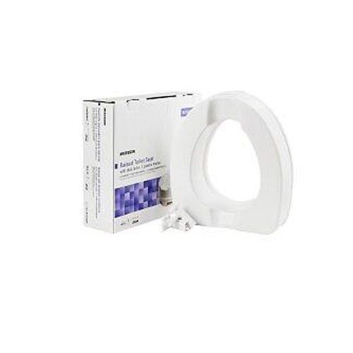 McKesson Raised Toilet Seat, 4-Inch Height