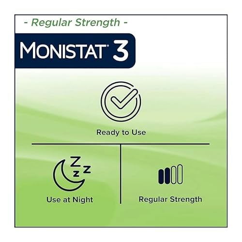 Monistat 3-Day Yeast Infection Treatment, Pack of 1