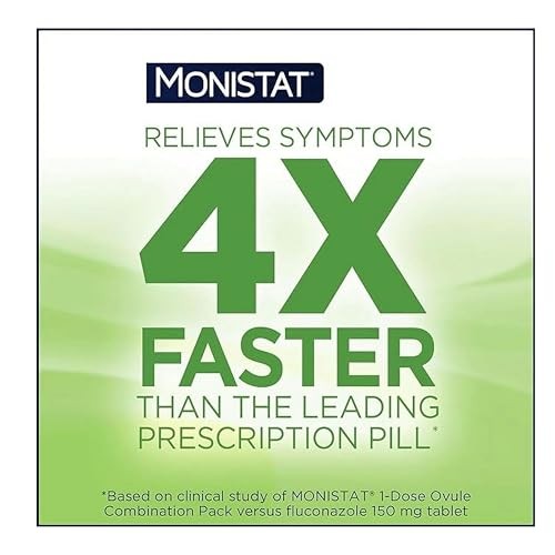Monistat 3-Day Yeast Infection Treatment, Pack of 1