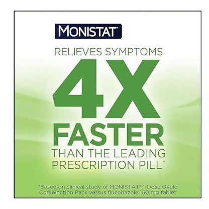 Monistat 3-Day Yeast Infection Treatment, Pack of 1