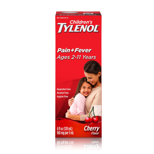 Tylenol Children's Pain & Fever Relief, 4 oz - Cherry
