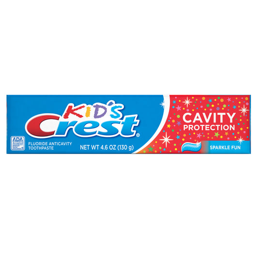 Crest Kids Cavity Protection Toothpaste 4.6 Oz Sparkle Fun