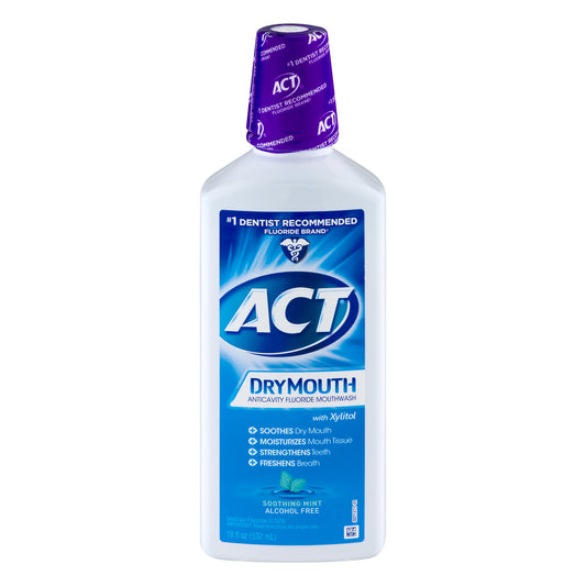 Act Total Care Dry Mouth Rinse, Mint, 18 fl oz