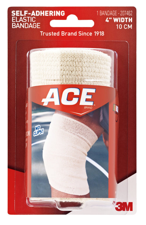 Ace Self-Adhering Elastic Bandage 4 Inches