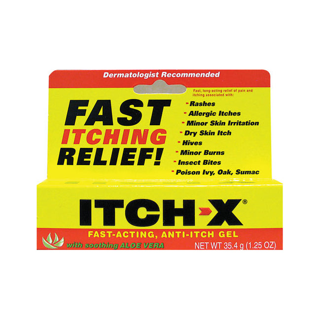 Itch-X Aloe Vera Anti-Itch Gel, 1.25 Oz