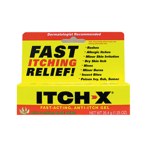 Itch-X Aloe Vera Anti-Itch Gel, 1.25 Oz