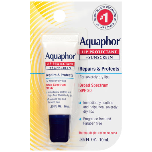 Aquaphor Lip Balm SPF 30 Sunscreen, 0.35 Oz