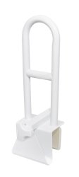 McKesson Bathtub Grab Bar, White Steel, 14.5 Inch Length