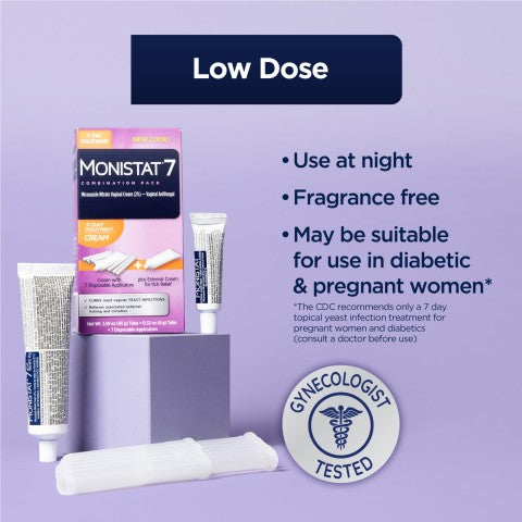 Monistat 7-Dose Yeast Infection Treatment, 7 ct