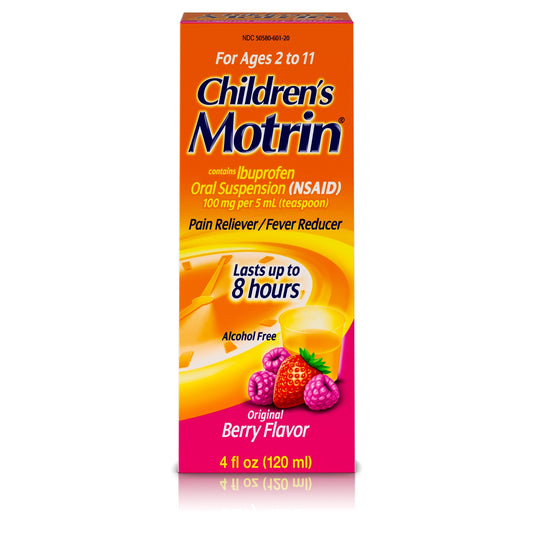 Motrin Children's Pain Reliever/Fever Reducer 4 oz Berry