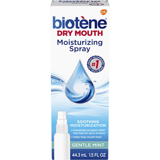 Biotene Moisturizing Spray 1.5 Oz for Dry Mouth, Fresh Breath