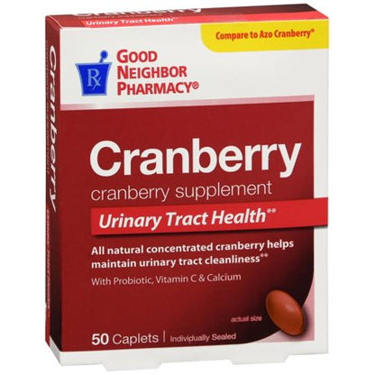 GNP Cranberry Urinary Tract Health - 50 Caplets
