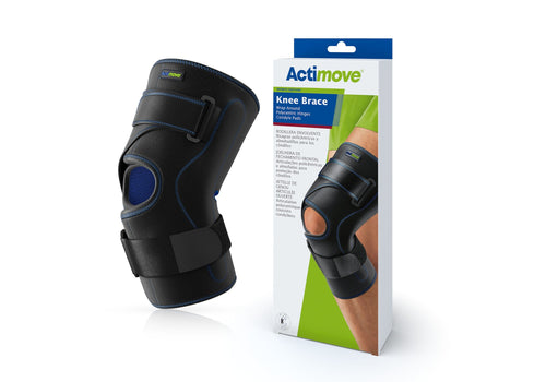 Actimove Wrap-Around Knee Brace with Polycentric Hinges and Condyle Pads Size XL