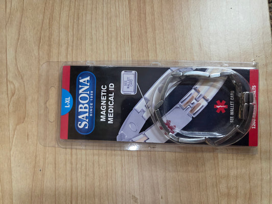 Sabona Magnetic Medical ID Bracelet