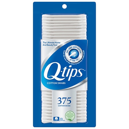 Q-Tips Cotton Swabs for Beauty and First Aid, 375 Count