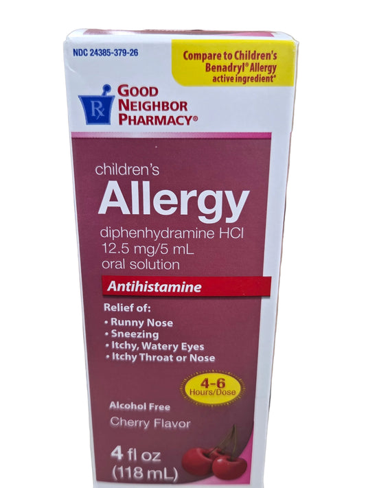 GNP Children's Allergy Relief (Diphenhydramine)