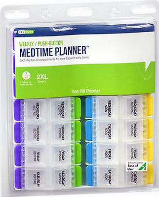 Ezy Dose Jumbo Weekly Pill Reminder, 2XL Size