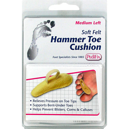 Pedifijo Hammer Toe Cushion Large Right Yellow Pack of 1