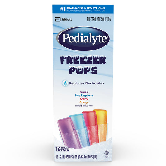 Pedialyte Freezer Pops Variety Pack, 16 ct - 33.6 Fl Oz