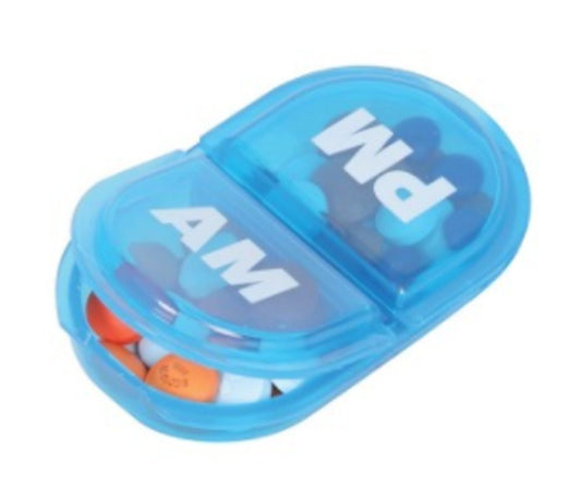 Ezy Dose Daily AM & PM Pill Reminder, 1-Pack