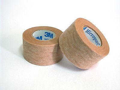 3M Micropore Tan Surgical Paper Tape 1in x 10 yd