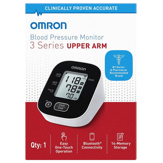 Omron Series 3 Upper Arm Blood Pressure Monitor, Bluetooth