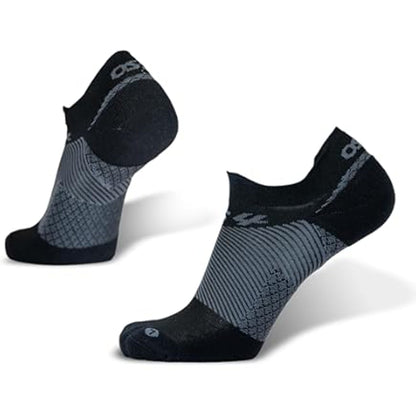OS1st FS4 Plantar Fasciitis Socks, Black, Size Small