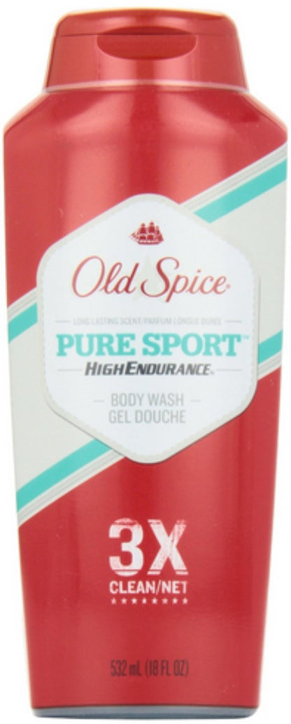 Old Spice Body Wash Pure Sport 18 Fl Oz