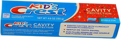 Crest Kids Cavity Protection Toothpaste 4.6 Oz Sparkle Fun
