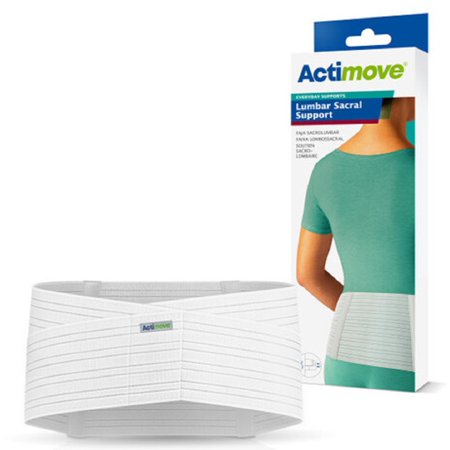 Actimove Lumbar Sacral Support 10" White X-Large