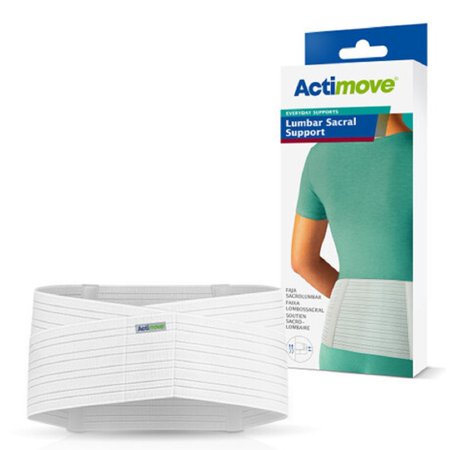 Actimove Lumbar Sacral Support 8" White XX-Large
