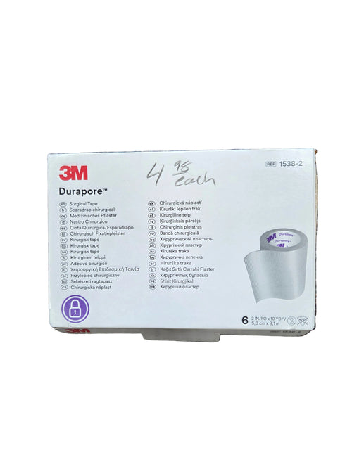 3M Durapore Surgical Tape 2in x 10 yd