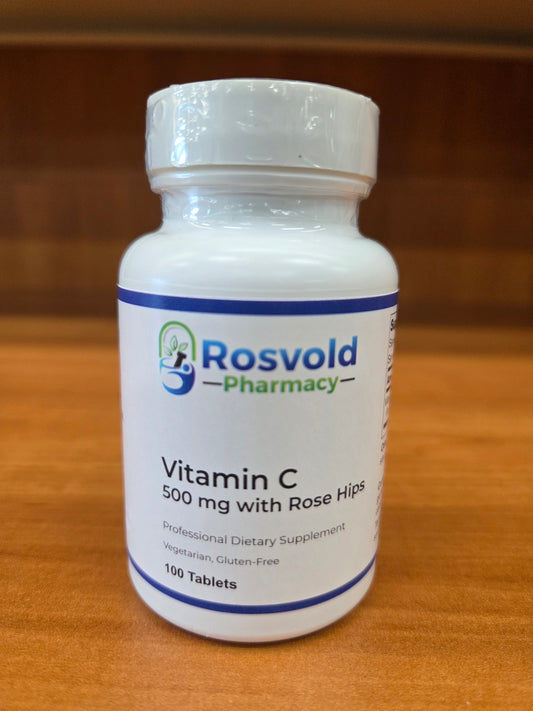 Rosvold Vitamin C with Rose Hips