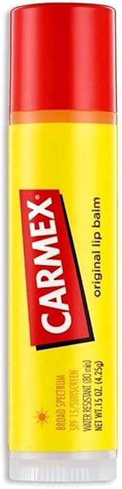 Carmex Medicated Lip Balm Stick 0.15 Oz