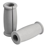 Carex Health Brands Crutch Handgrips Rubber/Stainless Steel 1.5 in.