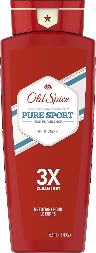 Old Spice Body Wash Pure Sport 18 Fl Oz